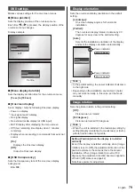 Preview for 79 page of Panasonic TH-98SQ1W Operating Instructions Manual