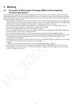 Предварительный просмотр 4 страницы Panasonic TH-P42ST50H Service Manual