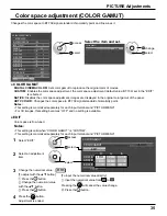 Preview for 35 page of Panasonic TH103VX200U - 103" FHD PLASMA TV Operating Instructions Manual