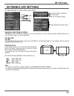 Preview for 51 page of Panasonic TH103VX200U - 103" FHD PLASMA TV Operating Instructions Manual