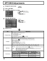 Preview for 56 page of Panasonic TH103VX200U - 103" FHD PLASMA TV Operating Instructions Manual