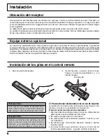 Preview for 8 page of Panasonic TH37PX50U - 37" HD PLASMA TV Manual De Instrucciones