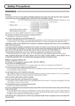 Preview for 4 page of Panasonic TH42PV500EY Operating Instructions Manual