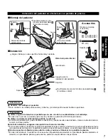 Предварительный просмотр 7 страницы Panasonic TH50PZ750U - 50" Plasma TV Manual De Instrucciones