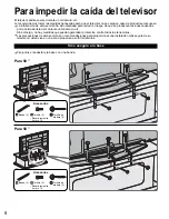 Предварительный просмотр 8 страницы Panasonic TH50PZ750U - 50" Plasma TV Manual De Instrucciones