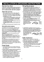 Preview for 5 page of Panasonic The Genius Premier 1000 Operating Instructions Manual