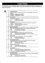 Preview for 9 page of Panasonic The Genius Premier 1000 Operating Instructions Manual