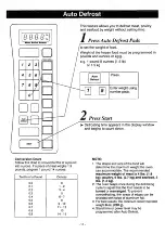 Preview for 13 page of Panasonic The Genius Premier 1000 Operating Instructions Manual