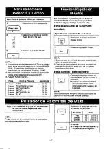 Preview for 49 page of Panasonic The Genius Premier 1000 Operating Instructions Manual