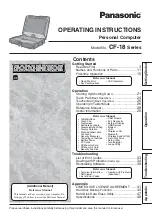 Preview for 1 page of Panasonic Toughbook CF-18BCAGCMM Operating Instructions Manual