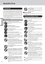 Preview for 8 page of Panasonic Toughbook CF-18BCAGCMM Operating Instructions Manual