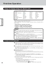 Preview for 20 page of Panasonic Toughbook CF-18BCAGCMM Operating Instructions Manual