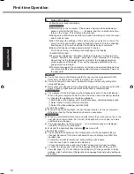 Preview for 14 page of Panasonic Toughbook CF-19KHRAG2M Operating Instructions Manual