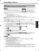 Preview for 23 page of Panasonic Toughbook CF-19KHRAG2M Operating Instructions Manual