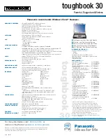 Предварительный просмотр 2 страницы Panasonic Toughbook CF-30CTQAZBM Brochure