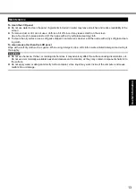 Preview for 13 page of Panasonic Toughbook CF-52EKMBGAM Operating Instructions Manual