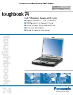 Preview for 1 page of Panasonic Toughbook CF-74JCJBDAM Brochure