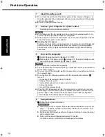 Preview for 14 page of Panasonic Toughbook CF-74JCL02AM Operating Instructions Manual