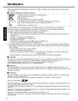 Предварительный просмотр 2 страницы Panasonic Toughbook CF-74JDMBD2M Operating Instructions Manual