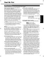 Preview for 3 page of Panasonic Toughbook CF-F8EWAZZJM Operating Instructions Manual