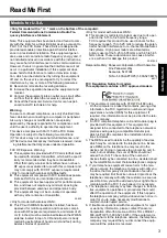 Preview for 3 page of Panasonic Toughbook CF-F9KWH011M Operating Instructions Manual