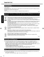 Preview for 6 page of Panasonic Toughbook CF-H1ADBBZCM Operating Instructions Manual