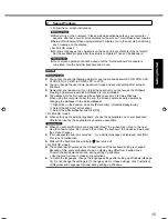 Предварительный просмотр 15 страницы Panasonic Toughbook CF-H1ADBBZCM Operating Instructions Manual