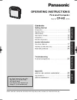 Panasonic Toughbook CF-H2ALFHA1M Operating Instructions Manual preview