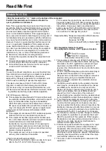 Preview for 3 page of Panasonic Toughbook CF-S9KWAZG1M Operating Instructions Manual