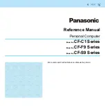 Предварительный просмотр 1 страницы Panasonic Toughbook CF-S9KWAZG1M Reference Manual