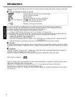 Preview for 2 page of Panasonic Toughbook CF-T8EWATZ2M Operating Instructions Manual