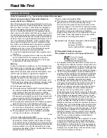 Preview for 3 page of Panasonic Toughbook CF-T8EWATZ2M Operating Instructions Manual