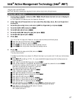 Предварительный просмотр 27 страницы Panasonic Toughbook CF-T8EWATZ2M Operating Instructions Manual