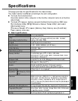 Предварительный просмотр 51 страницы Panasonic Toughbook CF-U1A1B1G2M Operating Instructions Manual