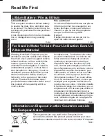 Preview for 10 page of Panasonic Toughbook CF-U1A1E1Z2M Operating Instructions Manual