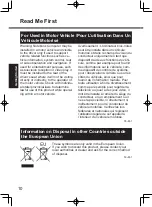 Preview for 10 page of Panasonic Toughbook CF-U1AQB1G2M Operating Instructions Manual