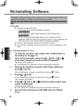 Предварительный просмотр 32 страницы Panasonic Toughbook CF-U1AQB1G2M Operating Instructions Manual