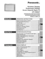 Panasonic Toughbook CF-VDW07 User Manual preview