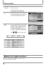 Preview for 16 page of Panasonic TX-15LV1 Operating Instructions Manual