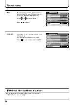 Preview for 18 page of Panasonic TX-15LV1 Operating Instructions Manual