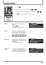 Preview for 19 page of Panasonic TX-15LV1 Operating Instructions Manual