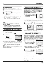 Preview for 43 page of Panasonic TX-15LV1 Operating Instructions Manual