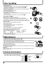 Preview for 62 page of Panasonic TX-15LV1 Operating Instructions Manual