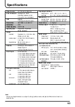 Preview for 63 page of Panasonic TX-15LV1 Operating Instructions Manual