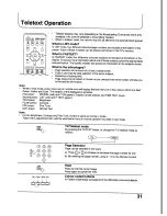 Preview for 31 page of Panasonic TX-21PS52Z Operating	 Instruction