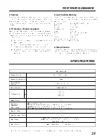 Предварительный просмотр 29 страницы Panasonic TX-28LD1 Operating Instructions Manual