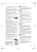 Preview for 5 page of Panasonic TX-55MX950B Operating Instructions Manual