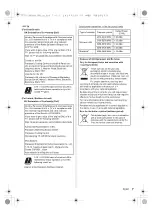 Preview for 7 page of Panasonic TX-55MX950B Operating Instructions Manual