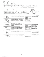 Предварительный просмотр 19 страницы Panasonic TX-68KS30Z Operating	 Instruction