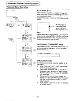 Предварительный просмотр 23 страницы Panasonic TX-68KS30Z Operating	 Instruction